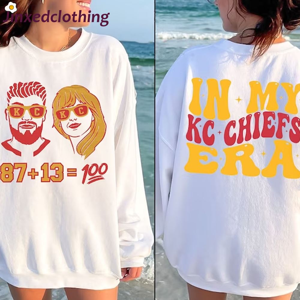 Official In My Kc Chiefs Era Kelce Swifties T-shirt 